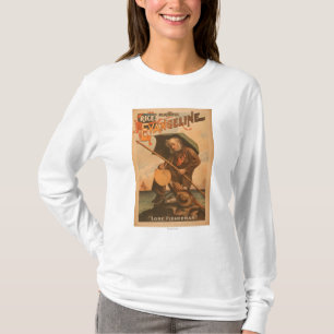 Das schöne Evangeline "einziger Fischer " des T-Shirt