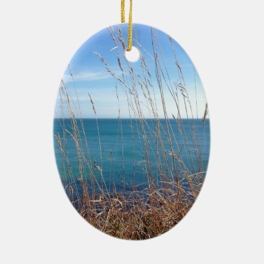Das schöne Gras und das Meer Keramikornament (Hinten)