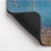 Das schöne Gras und das Meer Mousepad (Ecke)
