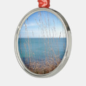Das schöne Gras und das Meer Silbernes Ornament (Links)