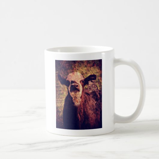 Das schöne Kalb Kaffeetasse (Rechts)