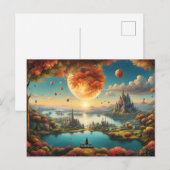 Das schöne Königreich Postkarte (Vorne/Hinten)