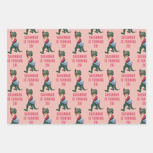 Das schöne Krokodil-Puck mit dem Croc Out Geschenkpapier Set (Vorderseite 3)