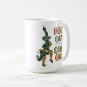 Das schöne Krokodil-Puck mit dem Croc Out Kaffeetasse (VorderseiteRechts)