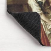 Das schöne Küchen-Mädchen Mousepad (Ecke)