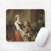 Das schöne Küchen-Mädchen Mousepad (Mit Mouse)