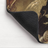 Das schöne Küchen-Mädchen Mousepad (Ecke)