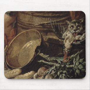 Das schöne Küchen-Mädchen Mousepad