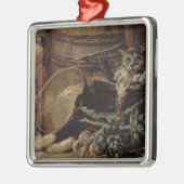 Das schöne Küchen-Mädchen Ornament Aus Metall (Links)