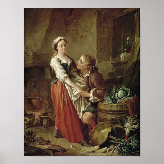 Das schöne Küchenmädchen Poster (Vorne)