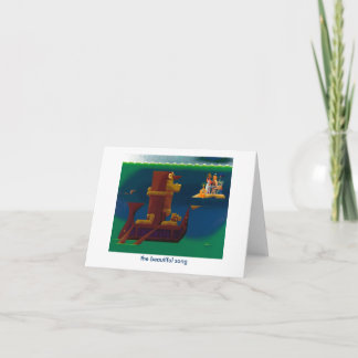 das schöne Lied - notecard Karte