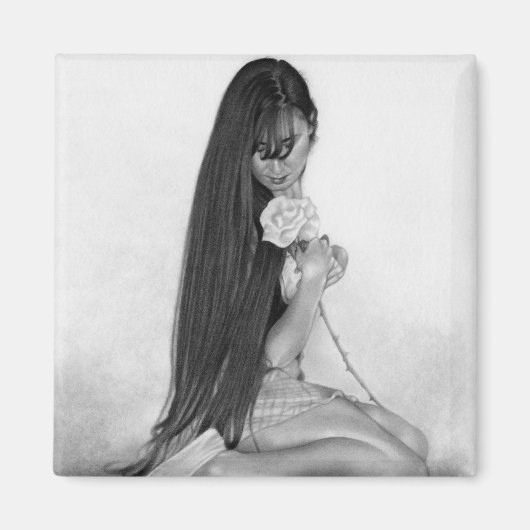 Das schöne Magnet der Rose (Vorne)