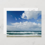 Das schöne Meer auf Sardinien Postkarte (Vorne/Hinten)