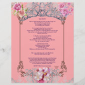 Das schöne Personalisierte Papier (Rückseite)