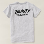 DAS SCHÖNE RUGGED (SILHOUETTE) T-SHIRT (Design Rückseite)
