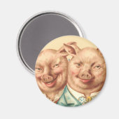 Das schöne Schweinepuppel Magnet (Vorderseite/Rückseite)