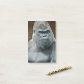 Das schöne Silverback Post-it Klebezettel (Auf Schreibtisch)