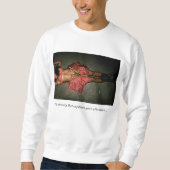 das schöne sweatshirt (Vorderseite)
