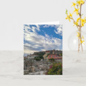 Das schöne und farbenfrohe Athen Karte (Gelbe Blume)