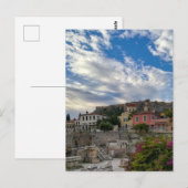 Das schöne und farbenfrohe Athen Postkarte (Vorne/Hinten)