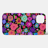 Das schönste Boho-Blume-Muster Case-Mate iPhone Hülle (Rückseite (Horizontal))