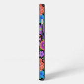 Das schönste Boho-Blumenmuster iPhone Hülle (Linke Seite)