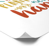 Das schönste Reiseangebot sind ungeplante Reisen Poster (Ecke)