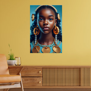 Das schönste südafrikanische Mädchen, Black-Histo Poster