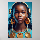 Das schönste südafrikanische Mädchen, Black-Histo Poster (Vorne)