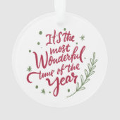Das schönste Time Baby's erste Weihnachtsakryllisc Ornament (Rückseite)