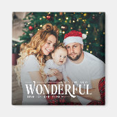 Das schönste Weihnachtsfest im Foto Magnet (Vorne)