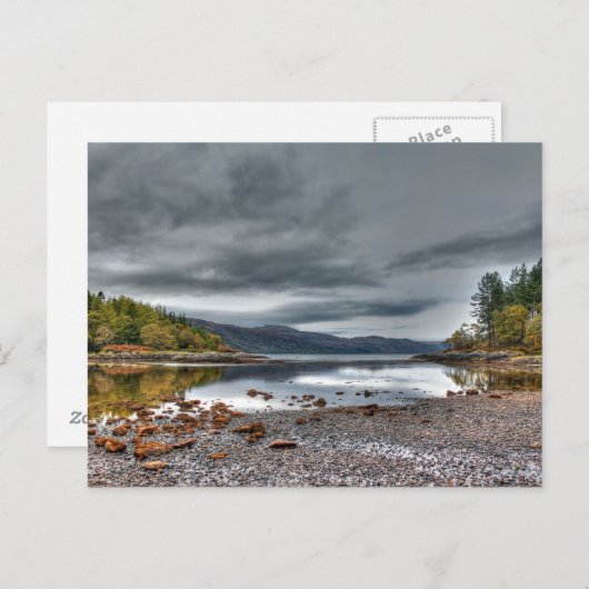 Das schottische Hochland in Argyll Postkarte (Vorne/Hinten)