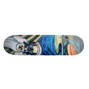 Das Schrei21. jahrhundert Skateboard