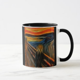 Das Schrei-Fraktal, das Edvard Munch malt Tasse