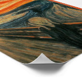 Das Schrei-Poster! Der Schrei von Edvard Mu Poster (Ecke)