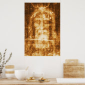 Das Schrei Turins Heiliges Antlitz Jesu Posters Poster (Küche)