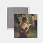 Das Schreiben Magnet (Vorderseite/Rückseite)