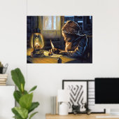 Das Schreiben Poster (Heimbüro)