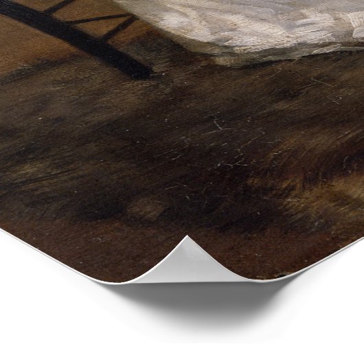 Das Schreiben Poster (Ecke)