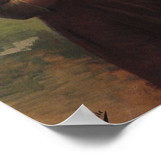 Das Schreiben Poster (Ecke)