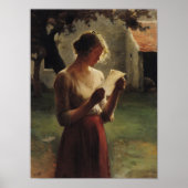 Das Schreiben Poster (Vorne)