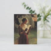 Das Schreiben Postkarte (Stehend Vorderseite)