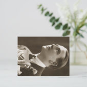 Das Schreiben Postkarte (Stehend Vorderseite)