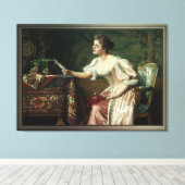 Das Schreiben von Władysław Czachórski Leinwanddruck (Insitu (Holzboden))