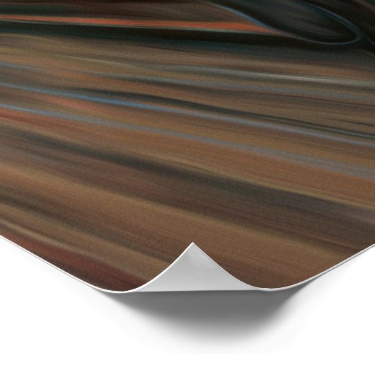 Das schreiende Bild Poster (Ecke)