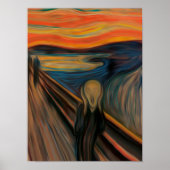 Das schreiende Bild Poster (Vorne)