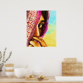 Das schüchterne Mädchen Poster (Küche)