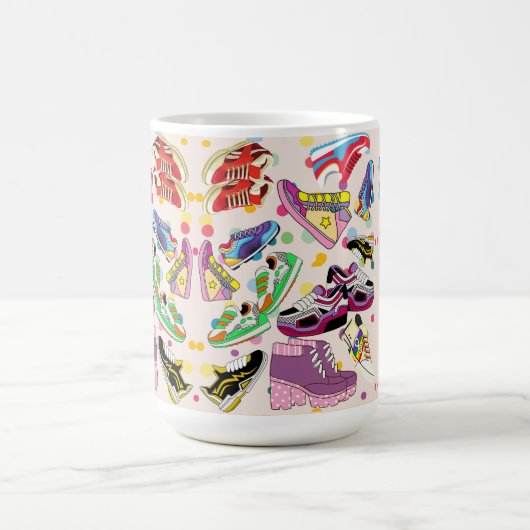 das Schuhmuster Kaffeetasse (Mittel)