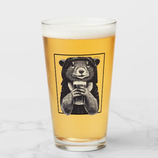 Das Schurkenglas Glas (Vorne (Gefüllt))