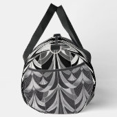 Das Schwarz-Weiß-Feinschmecker Duffle Bag (Rechts)
